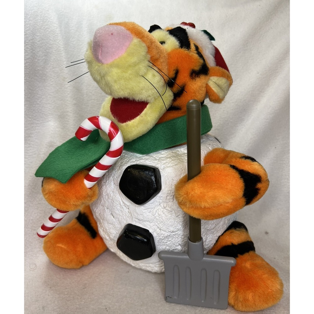 Tigger Snowfall Plush Gemmy Animated Christmas Decoration Not Working